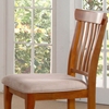Venetian Dining Chair w/ Microfiber Seat in Oatmeal - ATL-AD77510