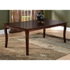 Venetian 78 x 42 Butterfly Extension Dining Table w/ Curved Legs - ATL-VE78X42DTBL