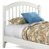 Windsor Arch Spindle Headboard in White - ATL-P-948X2
