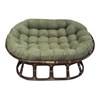 60'' x 48'' Microsuede Tufted Double Papasan Cushion - BLZ-93304-MS