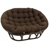 60'' x 48'' Solid Twill Tufted Double Papasan Cushion - BLZ-93304-SOL