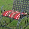 Santa Fe Iron Patio Rocker Chair in Dark Bronze - INTC-3558