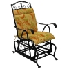 Outdoor Patio Glider Chair Cushion - Patterned Fabric - BLZ-93457-S-B-REO