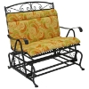 Santa Fe Iron Double Patio Glider in Dark Bronze - INTC-3566-DBL