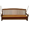 Royal Tahiti Wooden 3-Seater Patio Swing - INTC-TT-SW-006-3