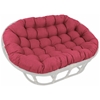 78'' x 58'' Outdoor Fabric Tufted Double Papasan Cushion - BLZ-93304-OV-REO-SOL