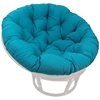 46 Inch Solid Twill Tufted Papasan Cushion - BLZ-93302-SOL