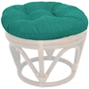 Outdoor Fabric 18 Inch Tufted Ottoman Cushion - BLZ-93301-REO-SOL