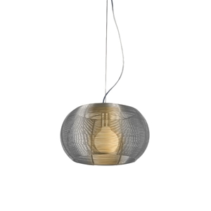 Lenox Modern Pendant Lamp - Aluminum, Stainless Steel, Spherical 