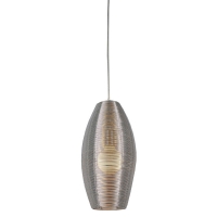 Lenox Pendant Lamp - Aluminum, Stainless Steel, Tapered Cylinder