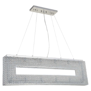 Illusion 12-Light Chandelier - Chrome, Crystals 