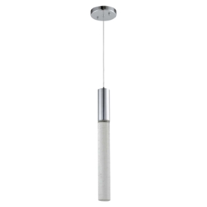 Talon Modern Pendant - 1 Light, Chrome Finish 