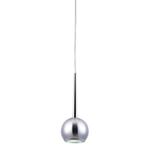 Ashland Mini Pendant Light - Chrome, Metal 