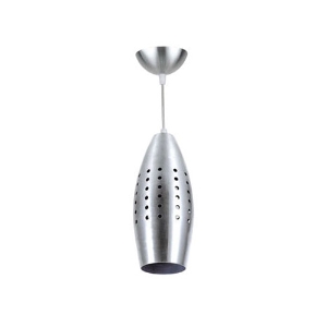 Camden Mini Pendant Light - Stainless Steel, Tapered Cylinder 