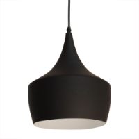 Berkley Oriental Pendant Lamp - Black, Metal