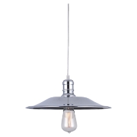 Astor Court 1 Light 14 Inch Pendant - Chrome