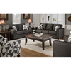 Bergen Talbot Onyx Upholstered Living Room Sofa Set - CHF-BERGEN-SET