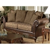 Serta Ronalynn Traditional Sofa with Carved Wood Trim - CHF-6768511-S