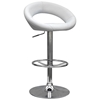 Trudy Contemporary Swivel Adjustable Height Stool - CI-0379-AS-X