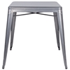 Colton Outdoor Dining Table - Steel, Square Top - CI-8029-DT