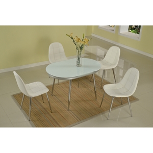 Donna 5 Pieces Dining Set - Extension 