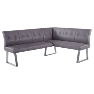 Kalinda Nook - Tufted Back, Gray 