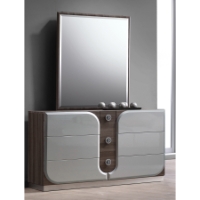 London Dresser - 6 Drawers, Zebra Wood