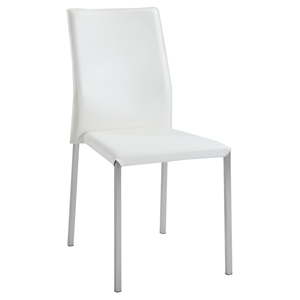 Rhonda Side Chair - Stackable, White (Set of 4) 
