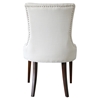 Madelyn Chair - Snow, Button Tufted - CP-200-06