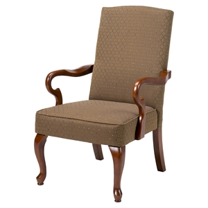 Crystal Gooseneck Arm Chair - Copper 