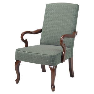 Crystal Gooseneck Arm Chair - Patina 