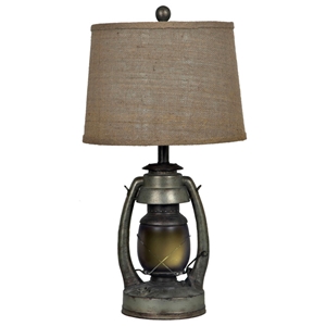 Oil Lantern Table Lamp 