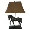 Bronze Horse Table Lamp 