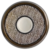 Cassandra Round Mirror with Decorative Metal Frame - CVC-CVIMR011