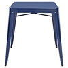 Amelia Metal Cafe Table - Blue - CROS-CF220130-BL