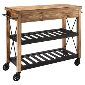 Roots Rack Industrial Kitchen Cart - Natural 