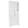 Lydia Tall Cabinet - White - CROS-CF7001-WH
