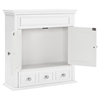 Lydia Wall Cabinet - White - CROS-CF7004-WH