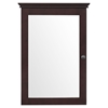 Lydia Mirrored Wall Cabinet - Espresso - CROS-CF7005-ES