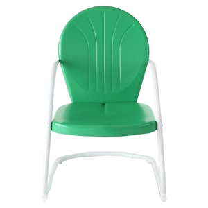 Griffith Metal Chair - Grasshopper Green 
