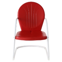 Griffith Metal Chair - Red