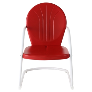 Griffith Metal Chair - Red 