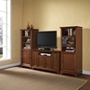 LaFayette 48" TV Stand and Two 60" Audio Piers - Classic Cherry - CROS-KF100008BCH