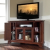 LaFayette 48" Corner TV Stand - Vintage Mahogany - CROS-KF10006BMA