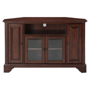 LaFayette 48" Corner TV Stand - Vintage Mahogany 