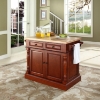Butcher Block Top Kitchen Island - Classic Cherry - CROS-KF30006CH