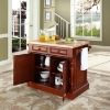 Butcher Block Top Kitchen Island - Classic Cherry - CROS-KF30006CH