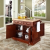 Butcher Block Top Kitchen Island - Classic Cherry - CROS-KF30006CH