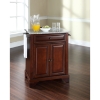 LaFayette Kitchen Island - Granite Top, Portable, Vintage Mahogany - CROS-KF30023BMA