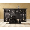 Alexandria Expandable Bar Cabinet - Black - CROS-KF40001ABK